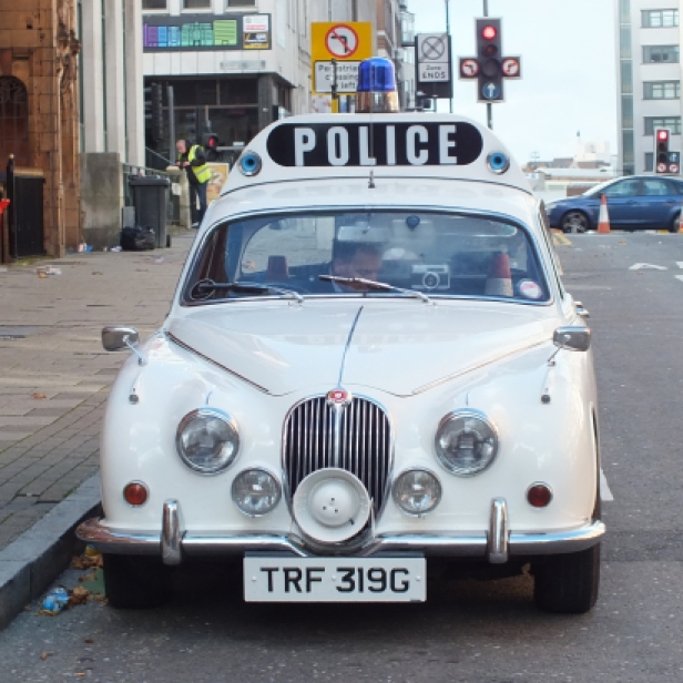 Jaguar 240 3.4ltr Police Car