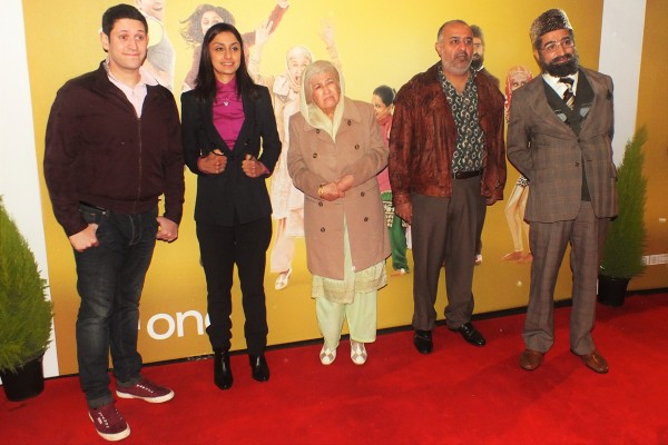 The cast of Citizen Khan take to the red carpet at Cineworld on Broad Street, Birmingham